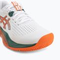 Кросівки для паделя чоловіче Asics Gel-Challenger 15 Padel White/Energy Orange 7