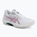 Кросівки для паделя жіноче ASICS Game FF Padel white/bubblegum