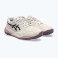 Кросівки тенісні дитячі ASICS Gel-Resolution X GS Clay soft oat/dark aubergine