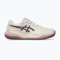 Кросівки тенісні дитячі ASICS Gel-Resolution X GS Clay soft oat/dark aubergine 2