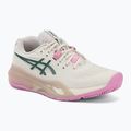 Кросівки для паделя жіноче Asics Gel-Resolution X Padel Soft Oat/Jewel Green