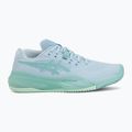 Кросівки тенісні жіночі ASICS Gel-Resolution X Clay light blue/oasis green 2