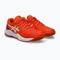 Кросівки для паделя ASICS Gel-Dedicate 9 Padel GS energy orange/white