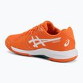Кросівки для паделя ASICS Gel-Dedicate 9 Padel GS energy orange/white 3