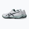 Кросівки волейбольні чоловічі ASICS Gel-Rocket 12 white/steel grey 4