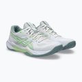 Кросівки волейбольні жіночі ASICS Gel-Tactic 13 white/illuminate yellow