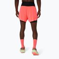Шорти для бігу чоловічі ASICS Fujitrail Elite blazing coral 2