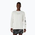 Лонгслів для бігу чоловічий Asics Fujitrail Logo Ls Top Cream
