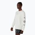 Лонгслів для бігу чоловічий Asics Fujitrail Logo Ls Top Cream 4