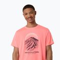 Футболка для бігу чоловіча Asics Fujitrail Logo Ss Top Sun Coral 5