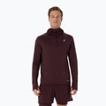 Кофта для бігу чоловіча ASICS Road Winter Ls Hoodie dark currant