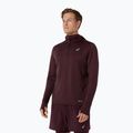 Кофта для бігу чоловіча ASICS Road Winter Ls Hoodie dark currant 4