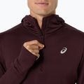 Кофта для бігу чоловіча ASICS Road Winter Ls Hoodie dark currant 5