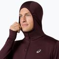 Кофта для бігу чоловіча ASICS Road Winter Ls Hoodie dark currant 6