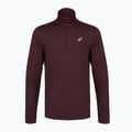 Кофта для бігу чоловіча ASICS Core Ls 1/2 Zip Winter Top dark currant