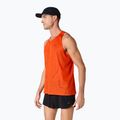 Чоловіча бігова майка ASICS Metarun Singlet cherry tomato 4