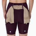 Шорти для бігу жіночі Asics Road High Waist 8In Sprinter dark aubergine 8