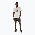 Футболка для бігу чоловіча Asics Fujitrail Logo Ss Top Cream 2