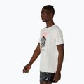 Футболка для бігу чоловіча Asics Fujitrail Logo Ss Top Cream 4