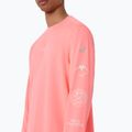 Лонгслів для бігу чоловічий Asics Fujitrail Logo Ls Top Sun Coral 6