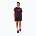 Футболка для бігу жіноча Asics Fujitrail Logo Ss Top Dark Aubergine 2