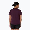 Футболка для бігу жіноча Asics Fujitrail Logo Ss Top Dark Aubergine 3