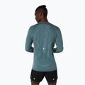 Чоловіча бігова футболка з довгим рукавом ASICS Road Seamless кольору туманно-бірюзового 3