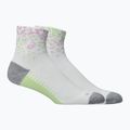 Шкарпетки ASICS Performance Run Quarter white/hazy lilac/glow green