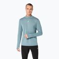 Кофта термоактивна чоловіча ASICS Road Winter Seamless Top foggy teal