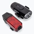 Набір велосипедних ліхтариків Topeak Set Power Lux Usb Combo чорний T-TMS098