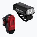 Набір велосипедних ліхтарів Lezyne Mini Drive 400XL / KTV Drive+ Pair чорний/чорний