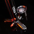 Велосипедний насос Lezyne Steel HV Floor Drive 3.5 100psi плоский чорний 5