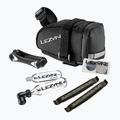 Сумка велосипедна під сідло + комплект ремонтний Lezyne M-Caddy - Co2 Kit 0,5 л black/black