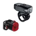 Набір велосипедних ліхтариків Lezyne set LED KTV DRIVE USB 200, FEMTO DRIVE USB чорний LZN-1-LED-12P-V504 7
