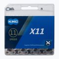 Ланцюг велосипедний KMC X11 118 ланок 11 зірок сріблястий BX11NB118