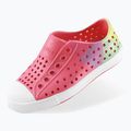 Кросівки вітрильні дитячі Native NA-12111502 Jefferson Block dazzle pink/shell white/celery maria starfish 8