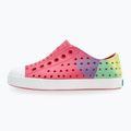 Кросівки вітрильні дитячі Native NA-12111502 Jefferson Block dazzle pink/shell white/celery maria starfish 9