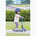Самокат трьохколісний дитячий Globber Junior Foldable Lights navy blue 9