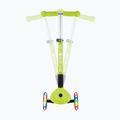 Самокат трьохколісний дитячий Globber Junior Foldable Lights lime green 8