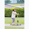 Самокат трьохколісний дитячий Globber Junior Foldable Lights lime green 9