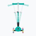 Самокат трьохколісний дитячий Globber Junior Foldable Lights dark emerald green 8