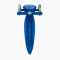 Самокат трьохколісний дитячий Globber Primo Foldable Plus Lights navy blue 5