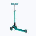 Самокат трьохколісний дитячий Globber Primo Foldable Plus Lights dark emerald green 3