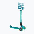 Самокат трьохколісний дитячий Globber Primo Foldable Plus Lights dark emerald green 7