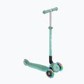 Самокат трьохколісний дитячий Globber Primo Foldable Plus Lights mint