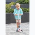 Самокат трьохколісний дитячий Globber Junior Foldable Lights Eco berry 9
