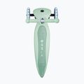 Самокат трьохколісний дитячий Globber Junior Foldable Lights Eco pistachio 4