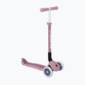 Самокат триколісний дитячий Globber Junior Primo Foldable Lights Eco berry