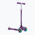 Дитячий триколісний самокат Globber Primo Lights темно-фіолетовий