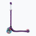 Самокат трьохколісний дитячий Globber Primo Lights dark purple 2